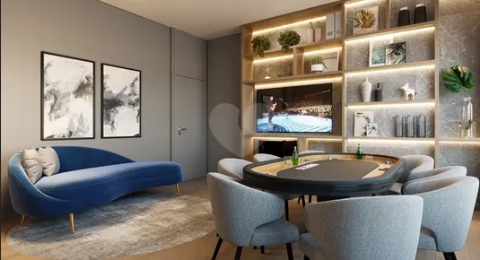 Perspectiva do Apartamento - Apto em fase final de construção! More com tranquilidade, requinte e segurança num condomínio que oferece o melhor para você e sua família. | ADMINISTRADORA PREDIAL TUON LTDA