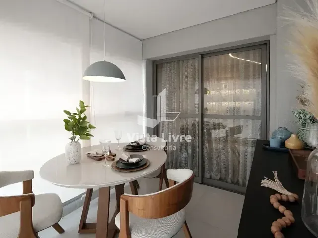 Apartamento com 50m² 1 quarto e 2 banheiros, à venda, no bairro Jardim das Acácias em São Paulo