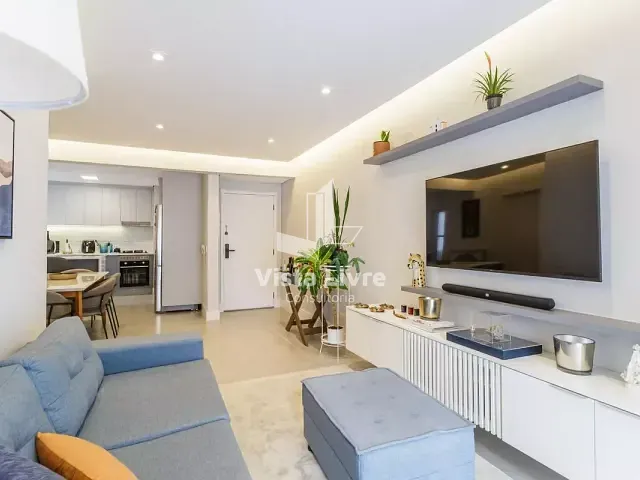 Apartamento com 85m² 2 quartos e 2 banheiros, à venda, no bairro Itaim Bibi em São Paulo