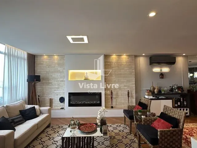 Apartamento com 198m² 3 quartos e 3 banheiros, à venda, no bairro Perdizes em São Paulo