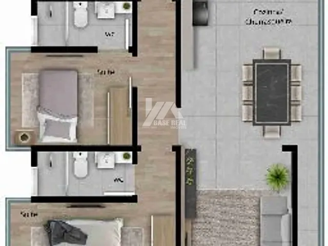 Apartamento com 165m² 3 quartos e 4 banheiros, à venda, no bairro Brejatuba em Guaratuba