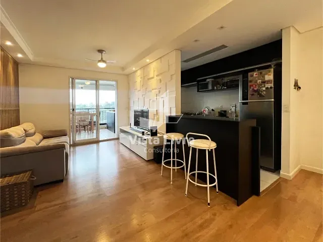 Apartamento com 92m² 2 quartos e 3 banheiros, à venda, no bairro Vila Anastácio em São Paulo