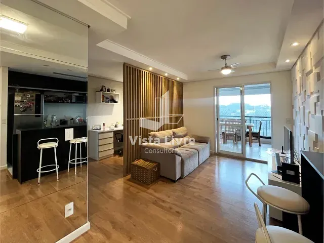 Apartamento com 92m² 2 quartos e 3 banheiros, à venda, no bairro Vila Anastácio em São Paulo