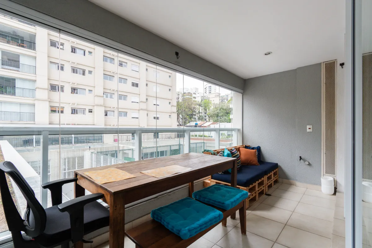 Apartamento para venda em Campo Belo com 1 quarto, 49m²