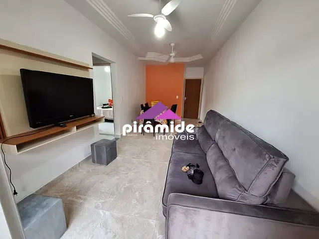 Apartamento com 82m² 2 quartos e 1 banheiro, à venda, no bairro Centro em Caraguatatuba