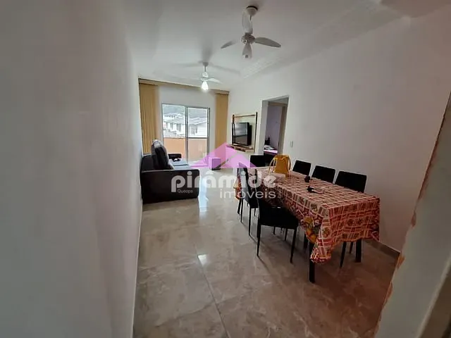 Apartamento com 82m² 2 quartos e 1 banheiro, à venda, no bairro Centro em Caraguatatuba