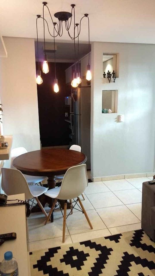 Apartamento térreo com quintal para venda e locação no Parque Álamo com