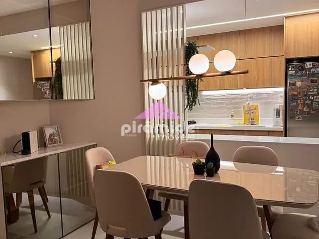 Apartamento 3 quartos e 2 banheiros, à venda, no bairro Jardim Aquarius em São José dos Campos