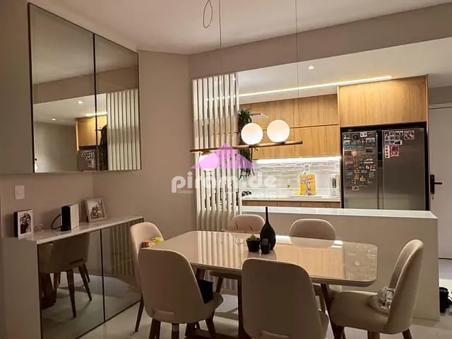 Apartamento 3 quartos e 2 banheiros, à venda, no bairro Jardim Aquarius em São José dos Campos