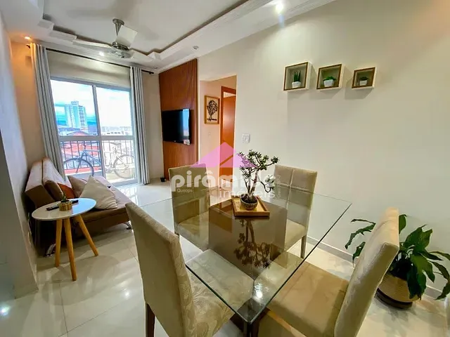 Apartamento 2 quartos e 1 banheiro, à venda, no bairro Residencial Bosque dos Ipês em São José dos Campos