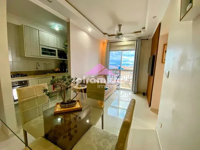 Apartamento 2 quartos e 1 banheiro, à venda, no bairro Residencial Bosque dos Ipês em São José dos Campos