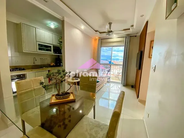 Apartamento 2 quartos e 1 banheiro, à venda, no bairro Residencial Bosque dos Ipês em São José dos Campos