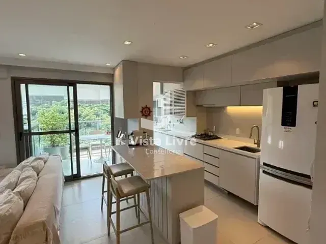 Apartamento com 64m² 1 quarto e 2 banheiros, à venda, no bairro Indianópolis em São Paulo