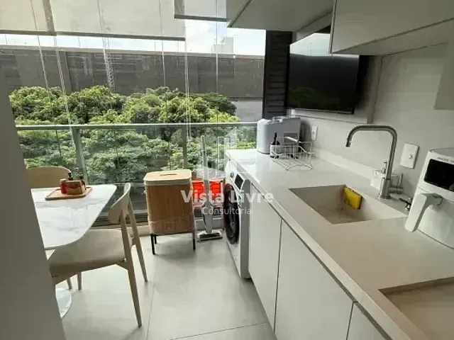 Apartamento com 64m² 1 quarto e 2 banheiros, à venda, no bairro Indianópolis em São Paulo