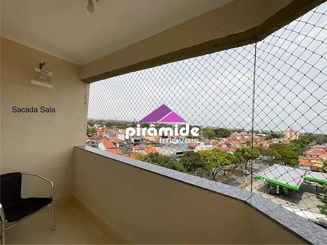 Apartamento com 89m² 3 quartos e 2 banheiros, para alugar, no bairro Parque Industrial em São José dos Campos
