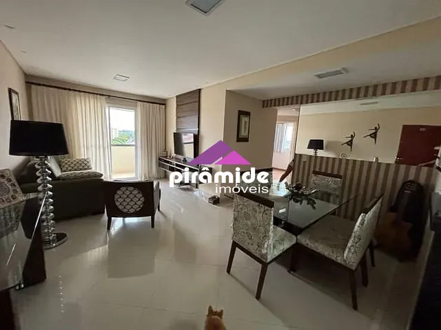 Apartamento com 89m² 3 quartos e 2 banheiros, para alugar, no bairro Parque Industrial em São José dos Campos