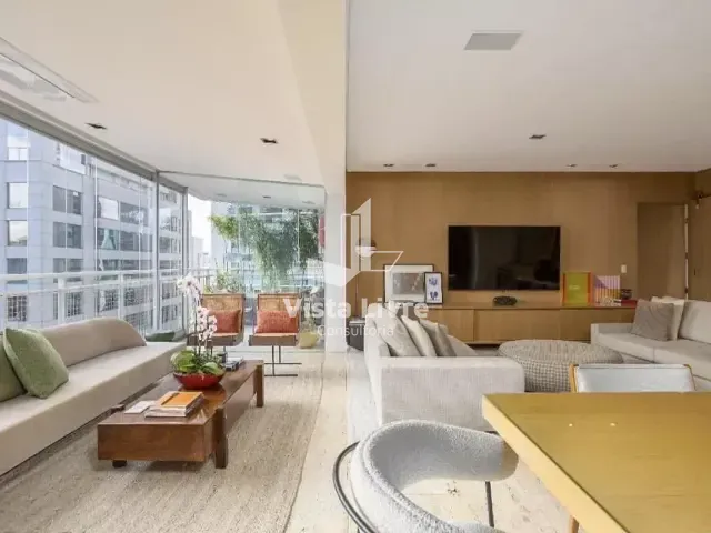 Apartamento com 169m² 3 quartos e 4 banheiros, à venda, no bairro Indianópolis em São Paulo
