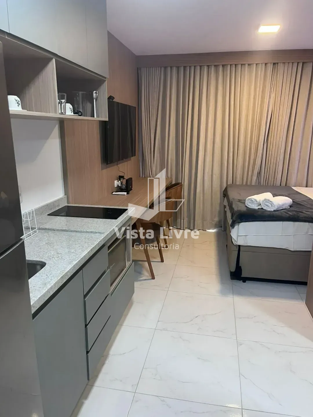 Apartamento, 1 quarto, 25 m² - Foto 1