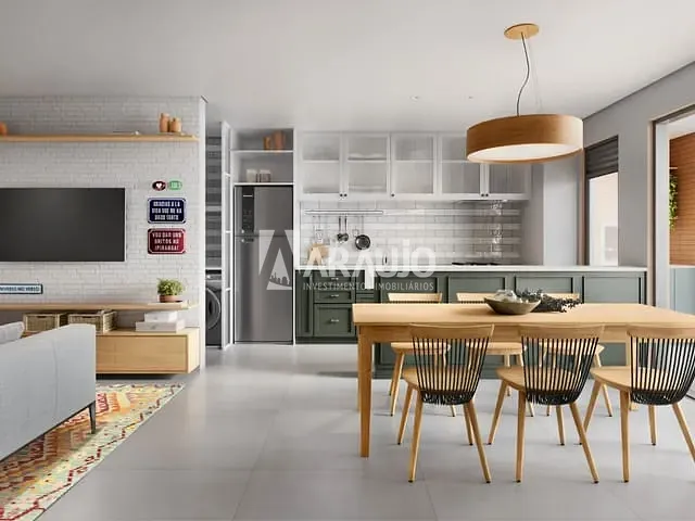 Apartamento com 120m² 2 quartos e 2 banheiros, à venda, no bairro Vila Operária em Itajaí