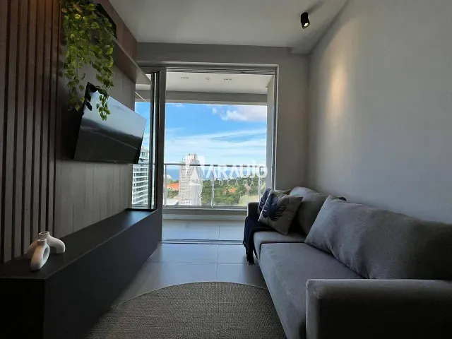 Apartamento 2 quartos e 1 banheiro, para alugar, no bairro Praia Brava de Itajaí em Itajaí