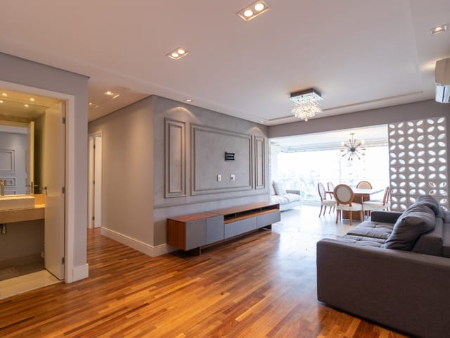 Foto do Apartamento - Apartamento para venda e locação em Brooklin com 3 quartos, sendo 3 suítes , 138m² | Correteria Imóveis