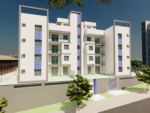Apartamento com 101m² 3 quartos e 2 banheiros, à venda, no bairro Santa Branca em Belo Horizonte