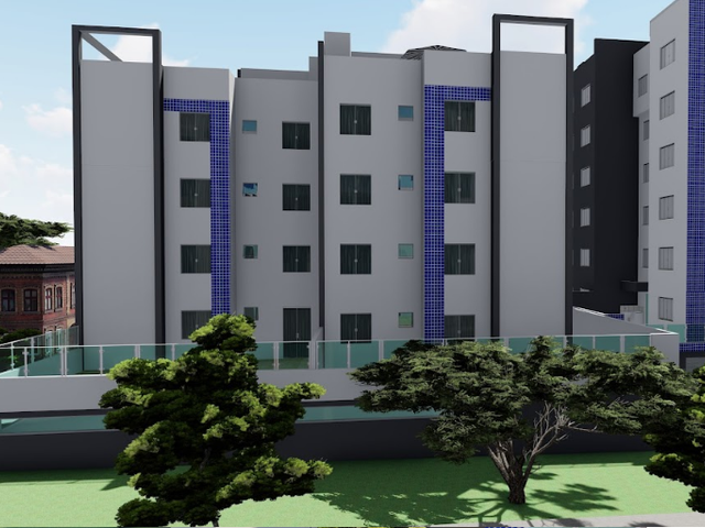 Apartamento com 101m² 3 quartos e 2 banheiros, à venda, no bairro Santa Branca em Belo Horizonte