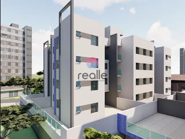 Apartamento com 101m² 3 quartos e 2 banheiros, à venda, no bairro Santa Branca em Belo Horizonte