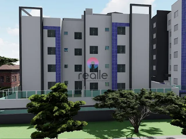 Apartamento com 101m² 3 quartos e 2 banheiros, à venda, no bairro Santa Branca em Belo Horizonte