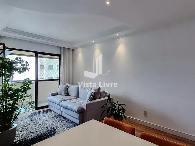 Apartamento com 72m² 3 quartos e 2 banheiros, à venda, no bairro Vila Hamburguesa em São Paulo