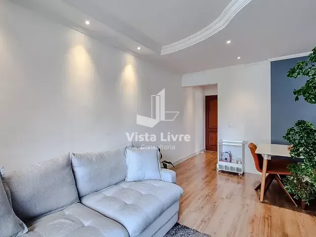 Apartamento com 72m² 3 quartos e 2 banheiros, à venda, no bairro Vila Hamburguesa em São Paulo
