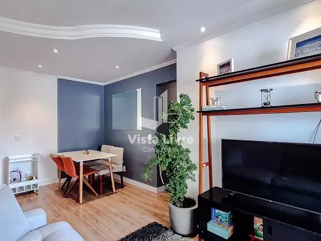 Apartamento com 72m² 3 quartos e 2 banheiros, à venda, no bairro Vila Hamburguesa em São Paulo