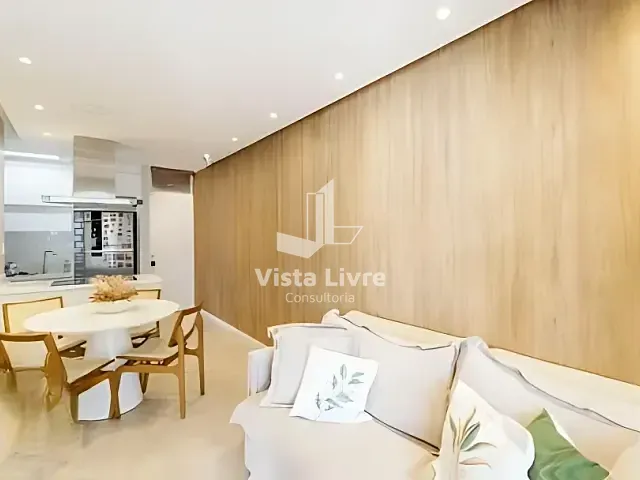 Apartamento com 58m² 2 quartos e 2 banheiros, à venda, no bairro Brooklin Paulista em São Paulo