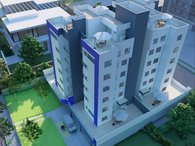 Apartamento com 122m² 2 quartos e 2 banheiros, à venda, no bairro Santa Branca em Belo Horizonte