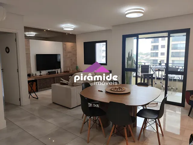 Apartamento com 118m² 3 quartos e 3 banheiros, à venda, no bairro Jardim Esplanada em São José dos Campos