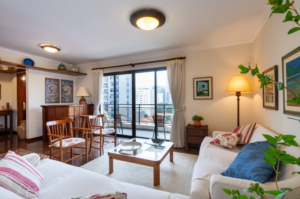 Apartamento para venda em Vila Olímpia com 4 quartos, sendo 2 suítes , 156m²
