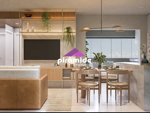 Apartamento com 71m² 2 quartos e 1 banheiro, à venda, no bairro Santana em São José dos Campos