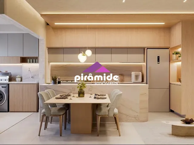 Apartamento com 71m² 2 quartos e 1 banheiro, à venda, no bairro Santana em São José dos Campos