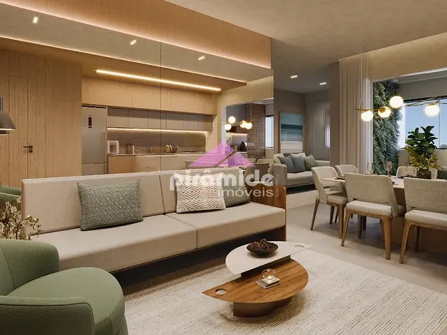 Apartamento com 71m² 2 quartos e 1 banheiro, à venda, no bairro Santana em São José dos Campos