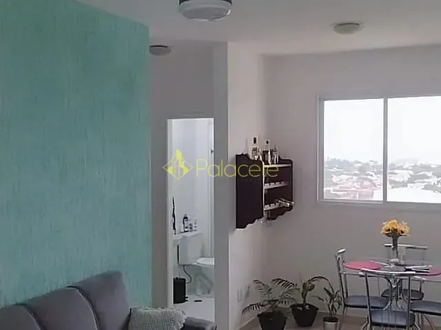 Apartamento com 56m² 2 quartos e 1 banheiro, à venda, no bairro Residencial Sítio Santo Antônio em Taubaté