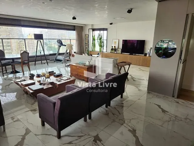 Apartamento com 310m² 4 quartos e 6 banheiros, à venda, no bairro Santa Cecília em São Paulo