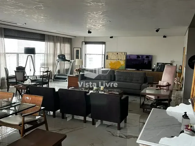 Apartamento com 310m² 4 quartos e 6 banheiros, à venda, no bairro Santa Cecília em São Paulo