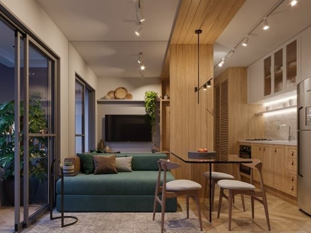 Apartamento com 39m² 2 quartos e 1 banheiro, à venda, no bairro Perdizes em São Paulo