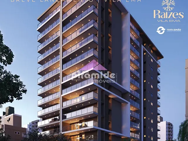 Apartamento com 86m² 2 quartos e 2 banheiros, à venda, no bairro Vila Ema em São José dos Campos