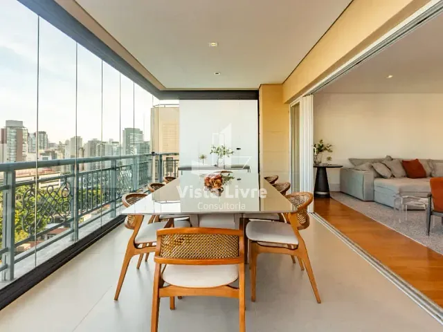 Apartamento com 275m² 3 quartos e 4 banheiros, à venda, no bairro Vila Olímpia em São Paulo