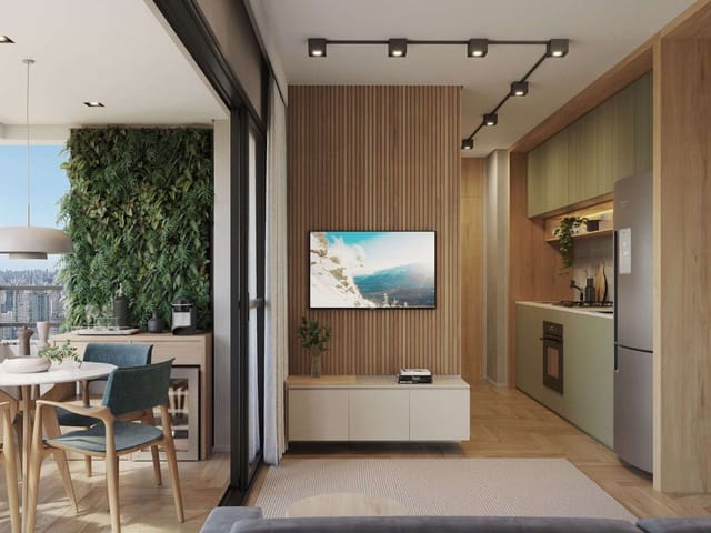 Apartamento com 37m² 2 quartos e 1 banheiro, à venda, no bairro Centro em São Paulo