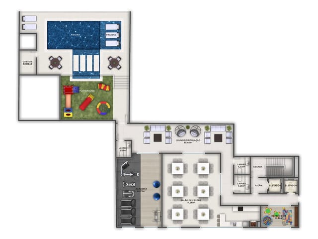 Apartamento 3 quartos e 4 banheiros, à venda, no bairro Pioneiros em Balneário Camboriú