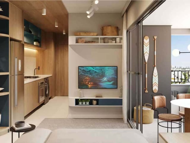 Apartamento com 39m² 2 quartos e 1 banheiro, à venda, no bairro Butantã em São Paulo