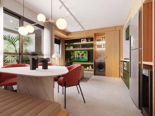 Apartamento com 39m² 2 quartos e 1 banheiro, à venda, no bairro Butantã em São Paulo