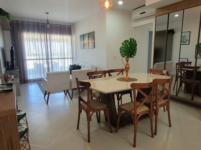 Apartamento 3 quartos e 3 banheiros, à venda, no bairro Riviera em Bertioga